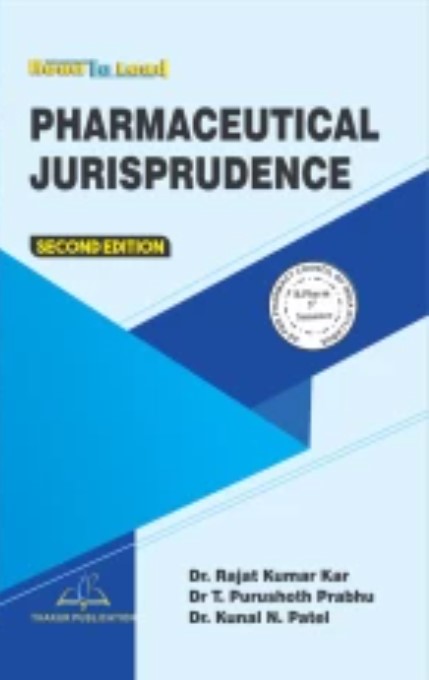 Pharmaceutical Jurisprudence B. Pharm. 5th Semester As Per PCI Syllabus